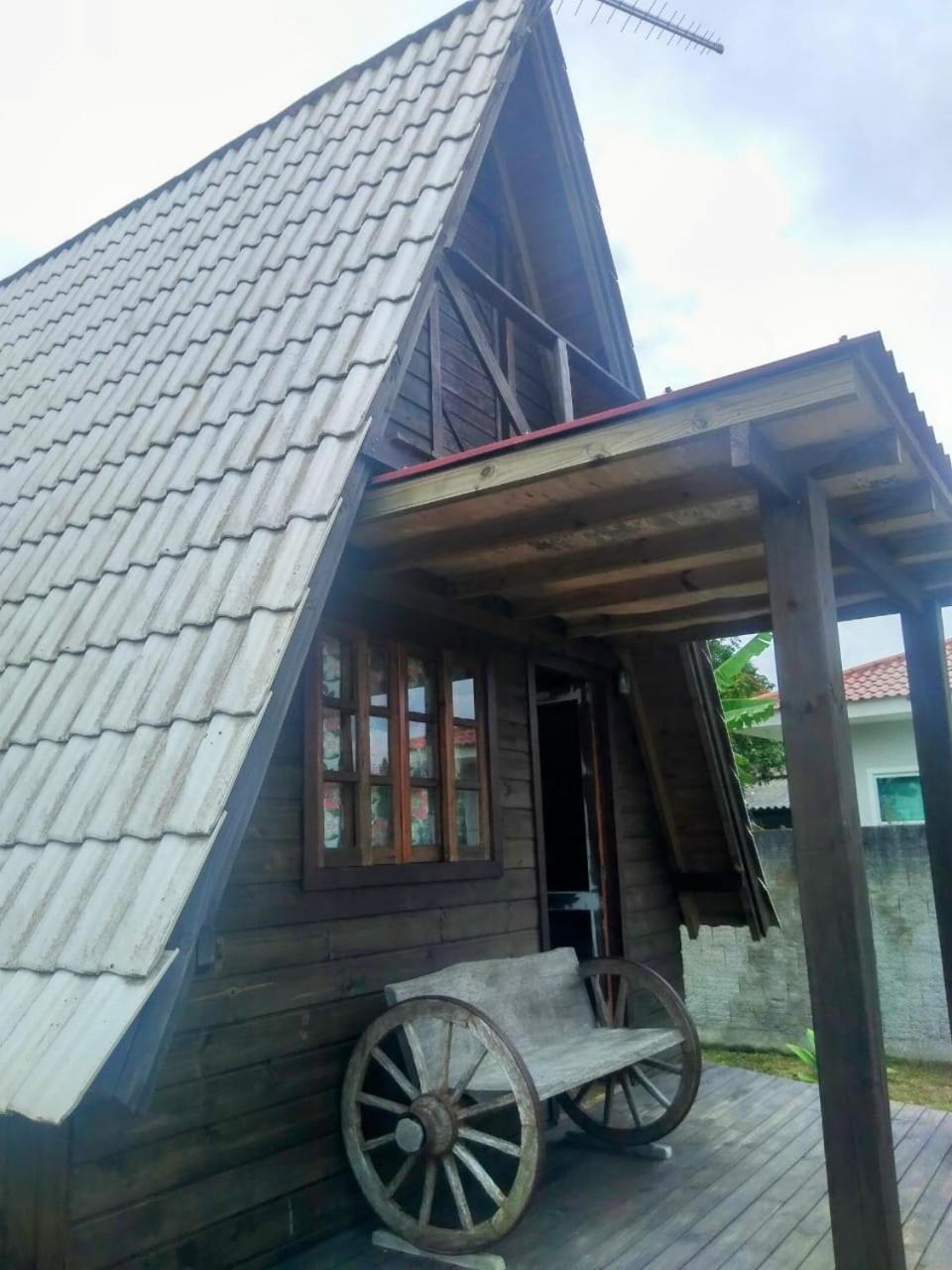 Cabana Aroeira 8 Min Da Guarda Do Embau Palhoça Екстериор снимка
